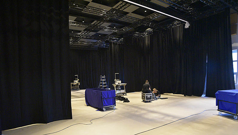 theater gordijnen worden gemaakt